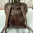 صناعه يدويه شنطه جلد طبيعي
