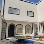 لياسه اسمنتيه ملونه بديل الحجر