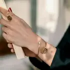 تيحان طوق مطلي ذهب تصمم حسب الطلب