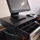 جهاز كاشير محاسبي كاشير ملحمه محامص مطاعم ملابس تموينات.مشغل