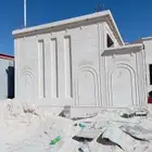 الياسه بالاسمنت الأبيض للواجهات بديل الحجر