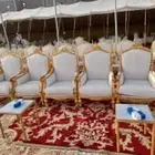 تأجير افخم الكراسي الكلاسيكي والمالكي وفرش جميع المقاسات