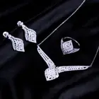 طقم فضة أصلية عيار 925