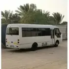 ايجار باصات 30 راكب و 15 راكب مع سائق و بدون سائق