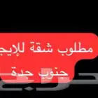 مطلوب شقة للإيجار جنوب جدة