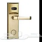 اقفال الكترونية تعمل بالكارت والبصمة