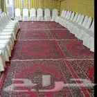 قهوجي وصبابين كراسي وطاولات زل خيم