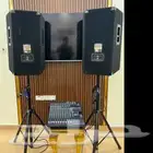 تأجير أجهزة حفلات سماعات الإضاءة مايكات شاشات عرض