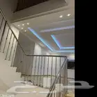 دهان مباني داخلي وخارجي ديكورات خشبية جميع انوع الدهانات
