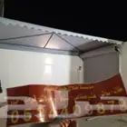 مضلات وسواتر وخيام وبرجولات وغرف زجاجيه وقرميد واجهات بلازما