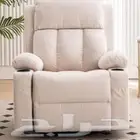 كرسي استرخاء قماش كرسي راحه مخمل كرسي هزاز ودوار وتسخين
