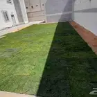 تركيب وترتيب العشبه الصناعي والطبيعي