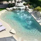 تنفيذ مسابح شاطئيه رمليه