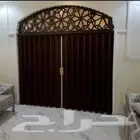 ابواب سحاب جلد عملي وضد الماء وذد التعفن وعليه ضمان 15 سنه