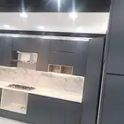 مطبخ صاج قطاع خاص رف دبل مغسله استيل حوضين  سلال خزف