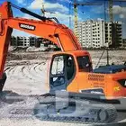 معدات ثقيله تنفيذ اعمال القطع والحفر بوكلين بكت و دقاق