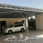 مظلات تفصيل وتركيب مظلات مواقف سيارات مظلات مدارس