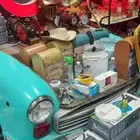 طاولة عرض لمقدمة سياره حقيقيه مقدمة سياره كاملة