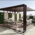 تصميم غرف زجاجية و مظلات