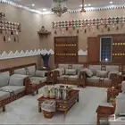 جلسات الخارجية كراسي كنب خشب سؤيدي
