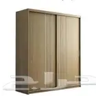 غرف نوم نفرين ونفر فاخره وسرر. ودواليب