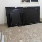 باب المنيوم وابواب قوس ومربع مع الحلق والاطار