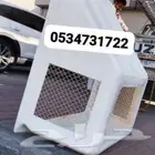 غطاه اغطيته م يف خارجي فيبر جلاس تر يب