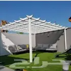 جلسات خارجيه تصميم حدئق عشب صناعي