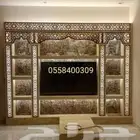 مشبات خشب رخام