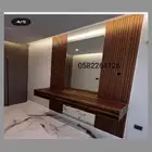 تنفيذ أبواب وديكورات خشبيه