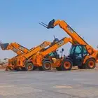 لتاجير المعدات جي سي بي رافعات شوكيه كرينات