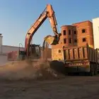 بوكلين حفار للإيجار