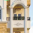 ديكورات خارجيه جي ارسي وجبس فرنسي