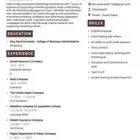 تصميم سيرة ذاتية CV