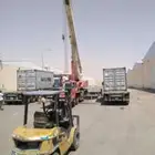 تأجير كرينات ورافعات شوكية وسطحات الونش