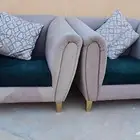 مجلس كنب مع السجاد