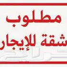 مطلوب شقه اربع غرف وثلاث دورات مياه