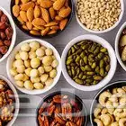 متاح جميع انواع المكسرات والقهوة جملة للفنادق و المحامص
