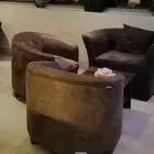 كنب وطاولات كافية للبيع