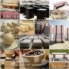 حواجز خرسانيه وزينة حدائق مناهيل مصدات قواعد اناره