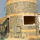 شغل حجر تلبيس جدارات