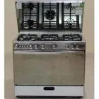 فرن غاز تكنو جاز 60 90 سم 5 شعلات   ستيل