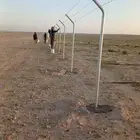 نقوم بتنفيذ مشروع الشبوك المجلفنه وسياج الأمني ولامزارع والد