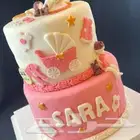 كيكة تهنئة مولودة
