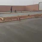 أرضيات الخرسانة صبة نظافة مروحة تنعيم   ملعب   سبورت بوكس