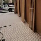 حداد المنيوم باب شبيا  درز مضلات سواتر