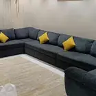 كنب صالة متصل 5 في 7