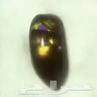 حجر عقيق ناري مكسيكي نابض بنفسجي