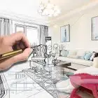مصممه ديكور داخلي مع التنفيذ زيارة واستشارة مجانا