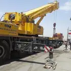 To rent all kinds of cranes and forklifts